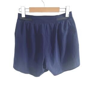 Lululemon Women's Navy Blue Athletic Shorts - Small